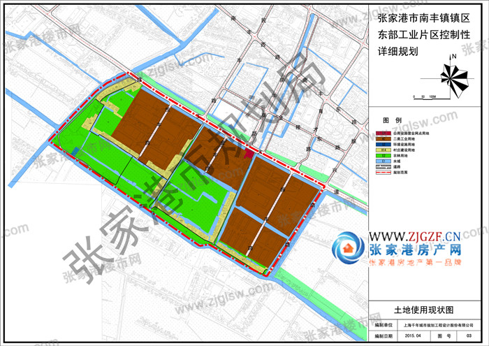 张家港市南丰镇镇区东部工业片区控制性详细规划报批前公告